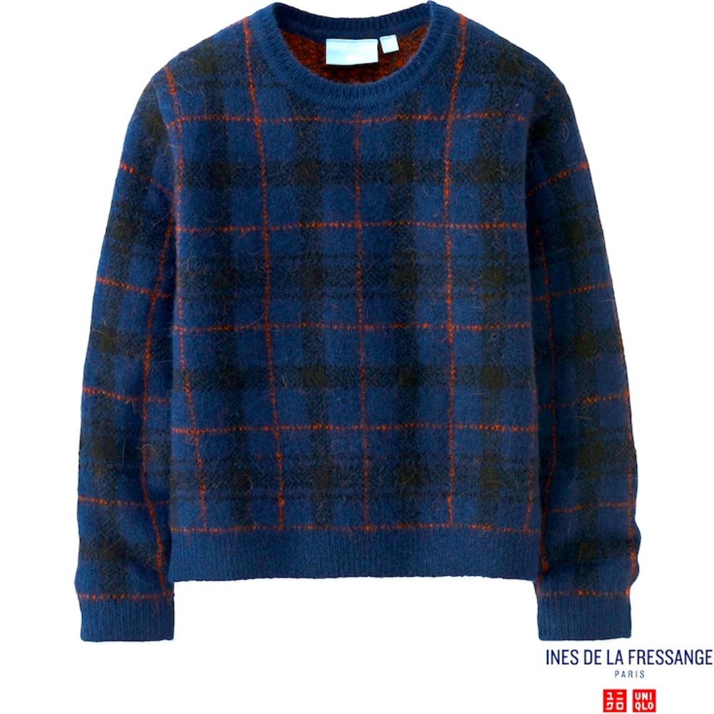 NWOT UNIQLO Blue Knit Sweater (XS)